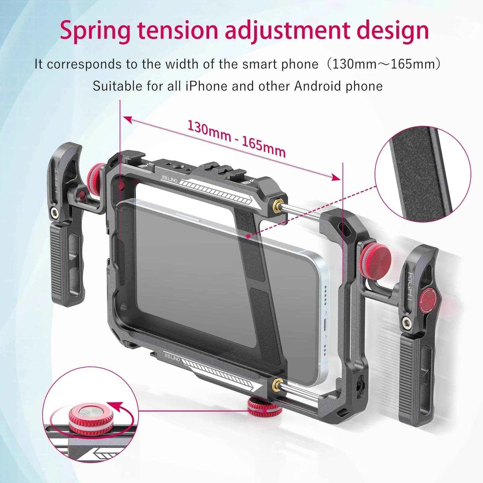 Universal Smartphone Cage Protective Case