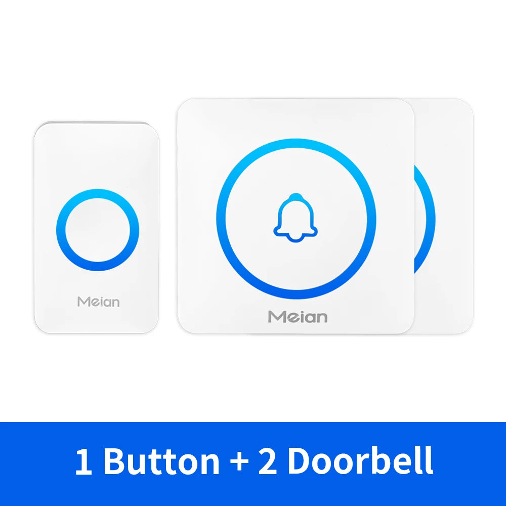 Volume Adjustable Wireless Security Doorbell