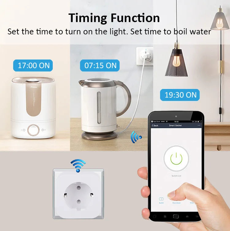 Smart APP Remote Control Support Plug