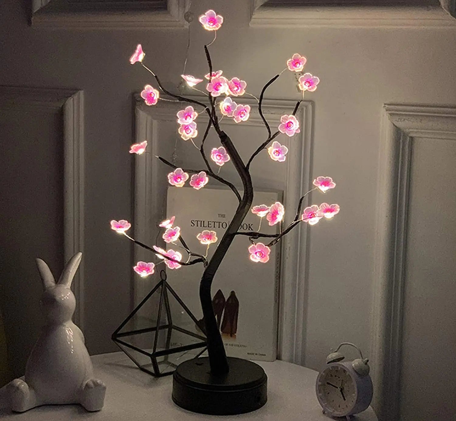 Home Decoration USB Touch Switch Tree Lamp