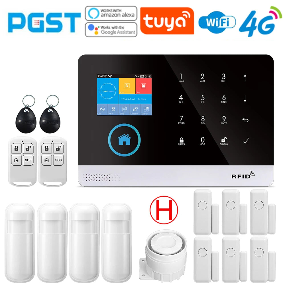 4G Home Wi-Fi Intelligent Alarm System