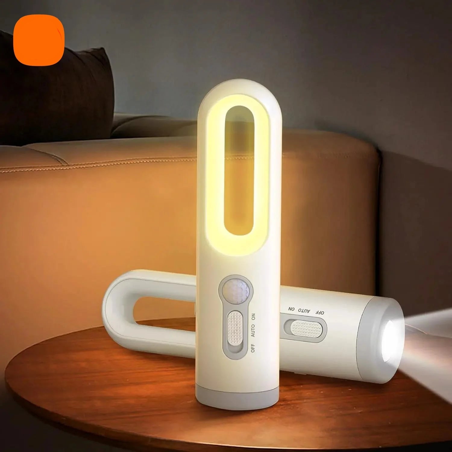 2 in 1 Portable LED Motion Sensor Night Light