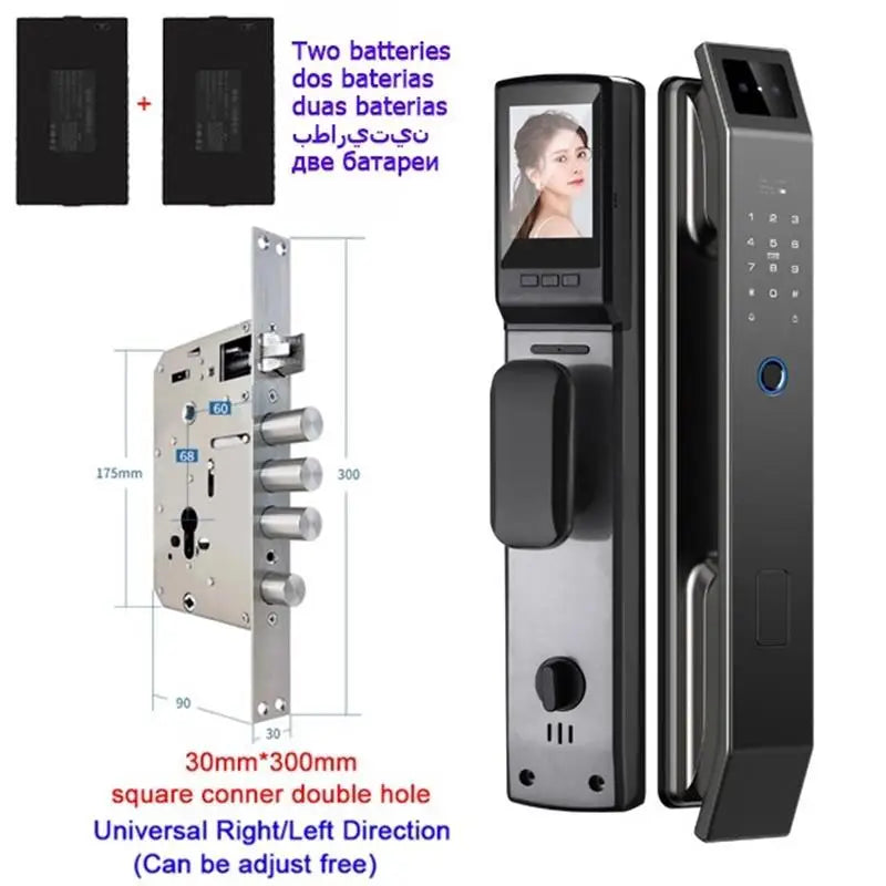 3D Face Recognition Unlock Digital Door Lock