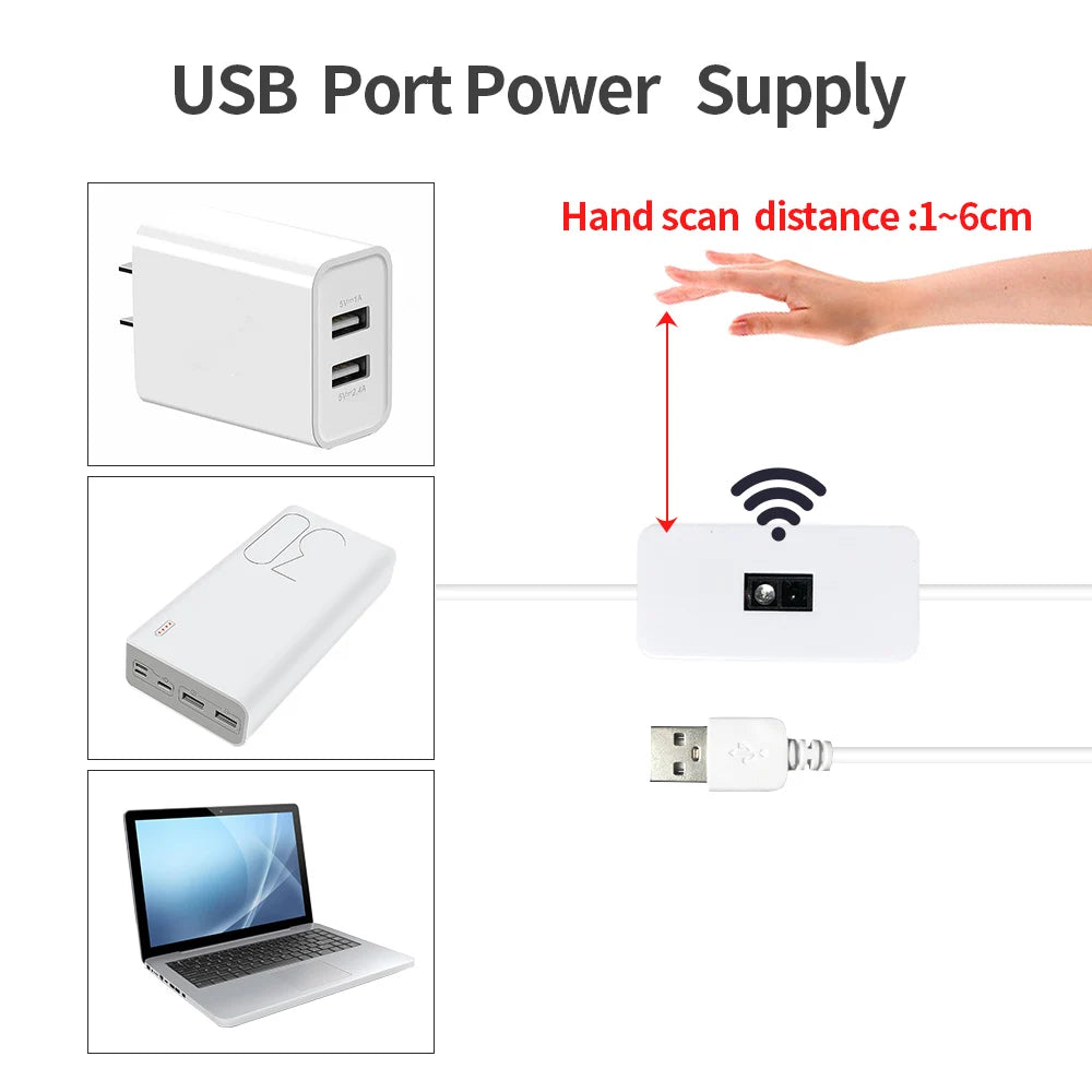 Kitchen Hand Sweep Sensor Strip Light