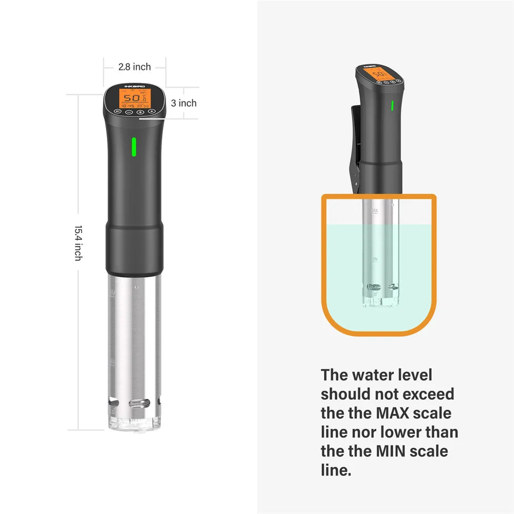 Stainless Steel Durable Wi-Fi Precision Cooker