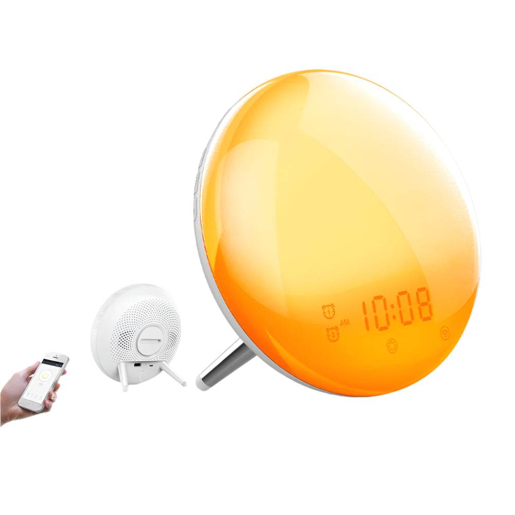 WiFi Smart Wake-Up Light Alarm Clock - Novara®