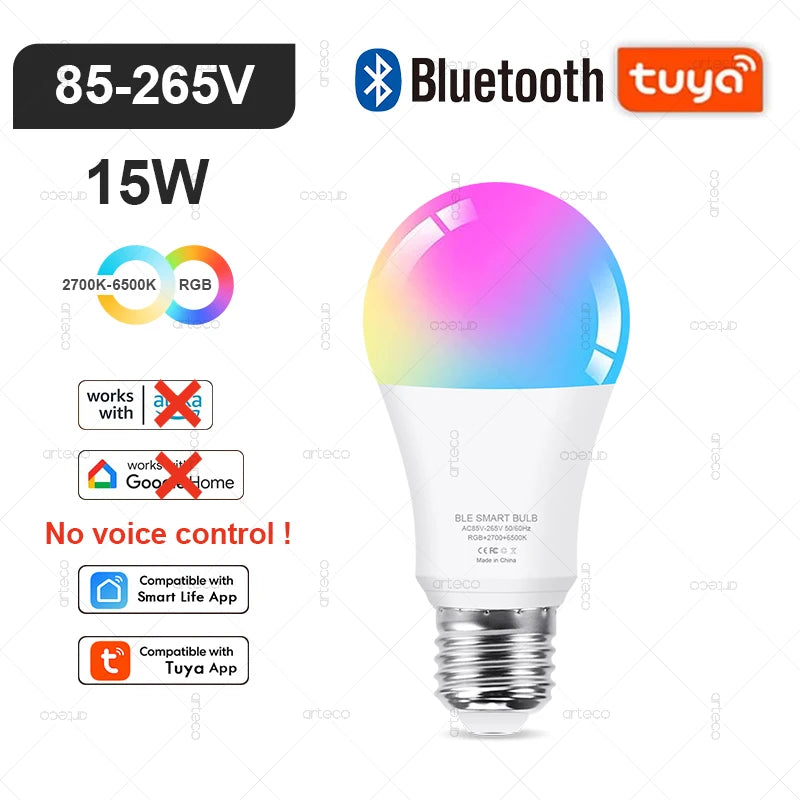 Dimmable Smart Bluetooth LED Light Bulb