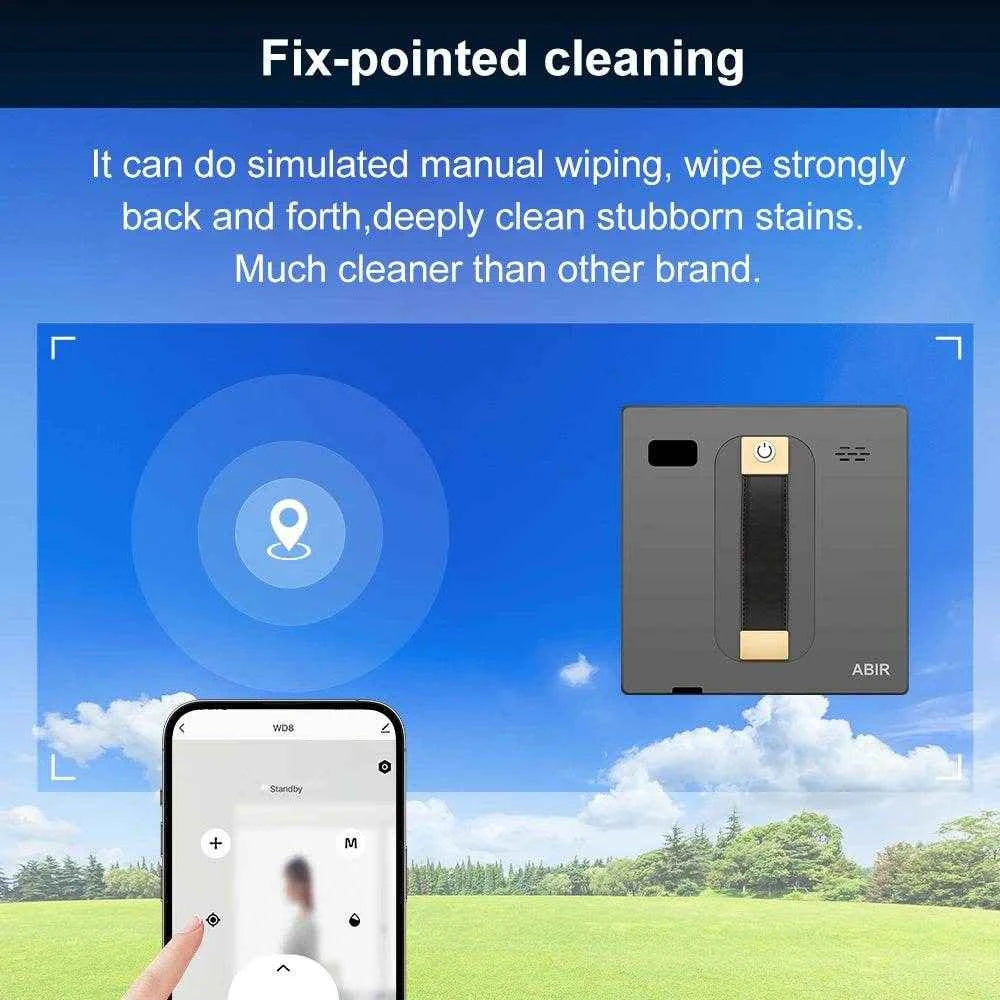 Smart Glass Cleaning Robot