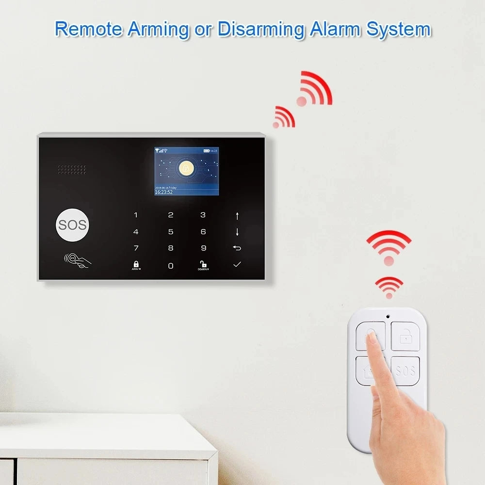 Wireless Remote Controller Detector Burglar Alarm