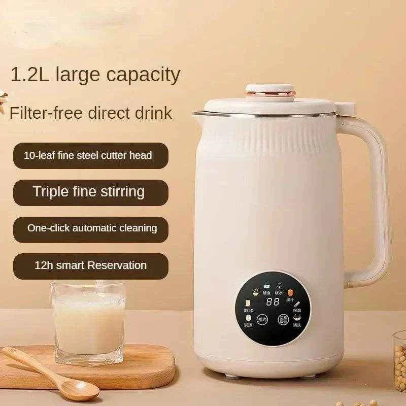 220V Electric Soybean Milk Machine & Multi-Function Food Blender