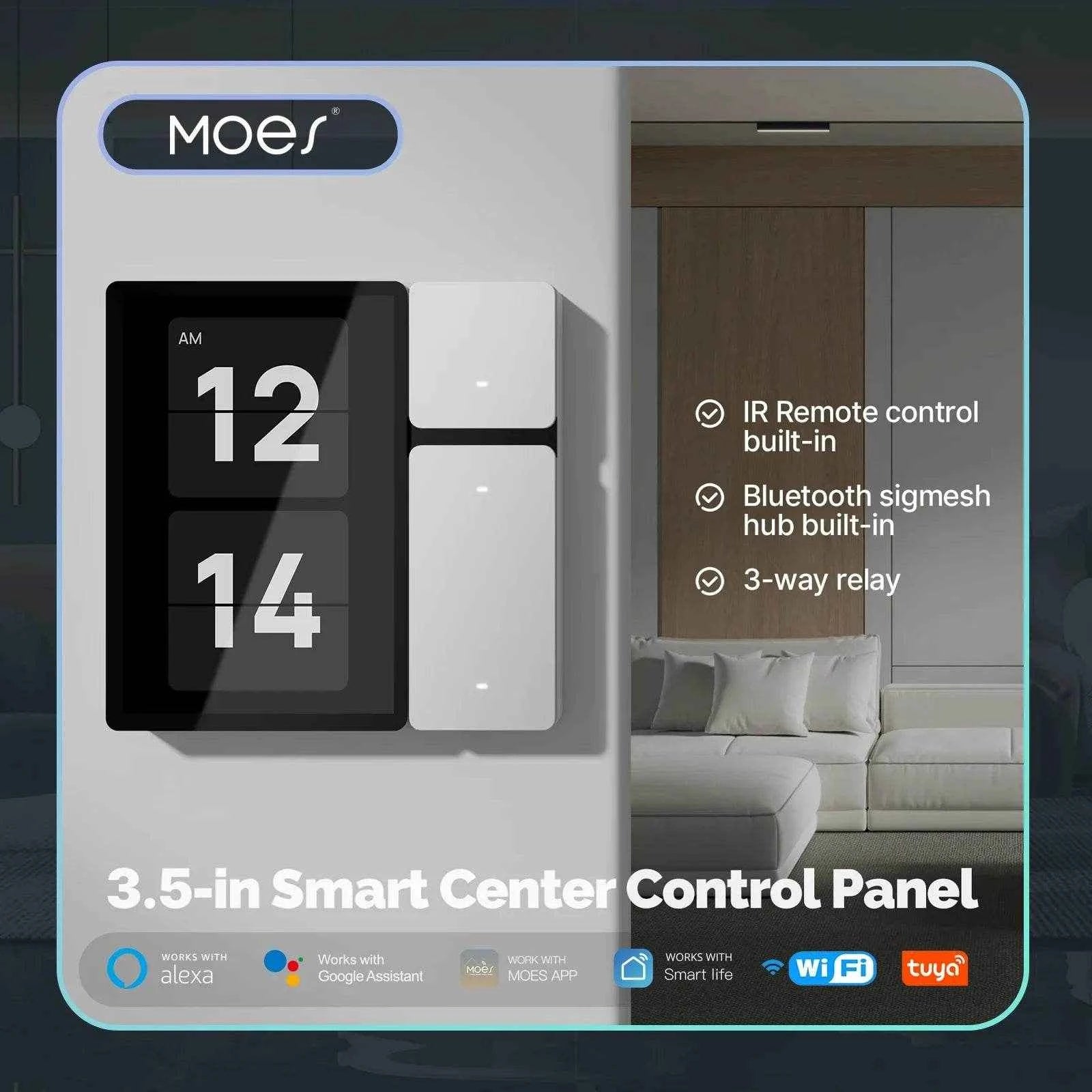 MOES Tuya WiFi Smart Control Panel