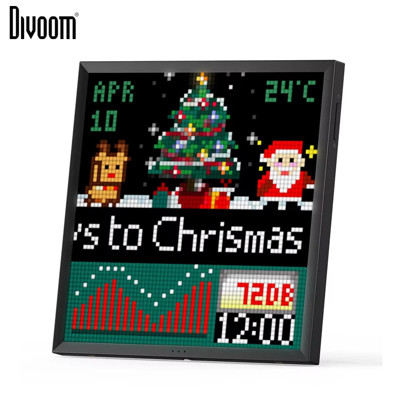 Divoom Pixoo 64 WiFi LED Panel for Gaming Room & Pixel Art Display - Novara®