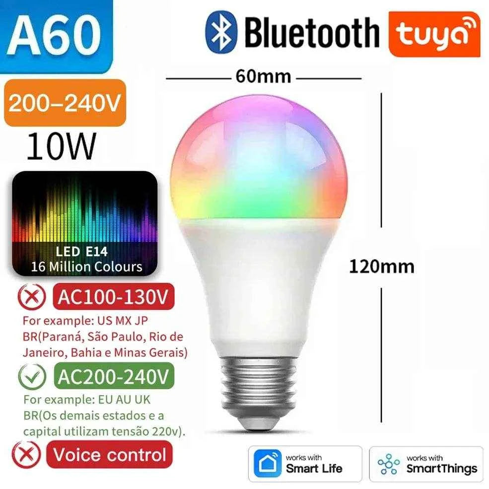 Tuya Smart RGB LED Bulb – E27