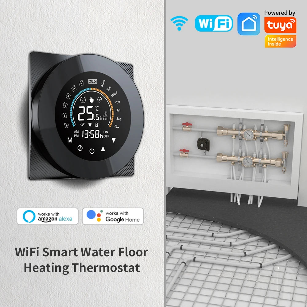 Electric Wi-Fi Thermostat Floor Water Boiler