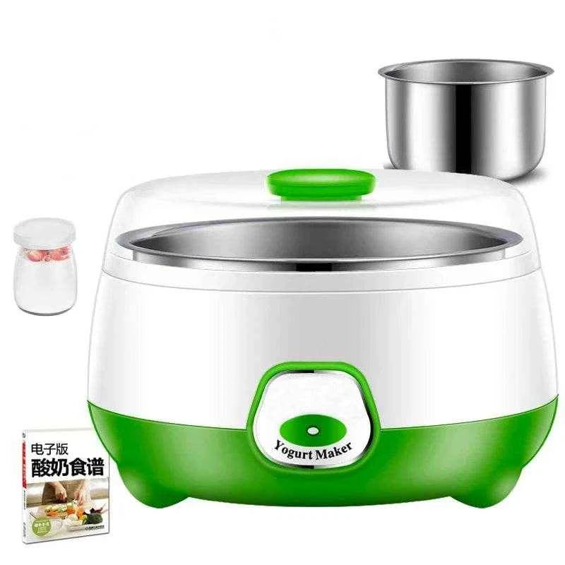 1L Electric Mini Yogurt Maker – Automatic Multifunctional Fermenter for Yogurt, Natto, and Rice Wine