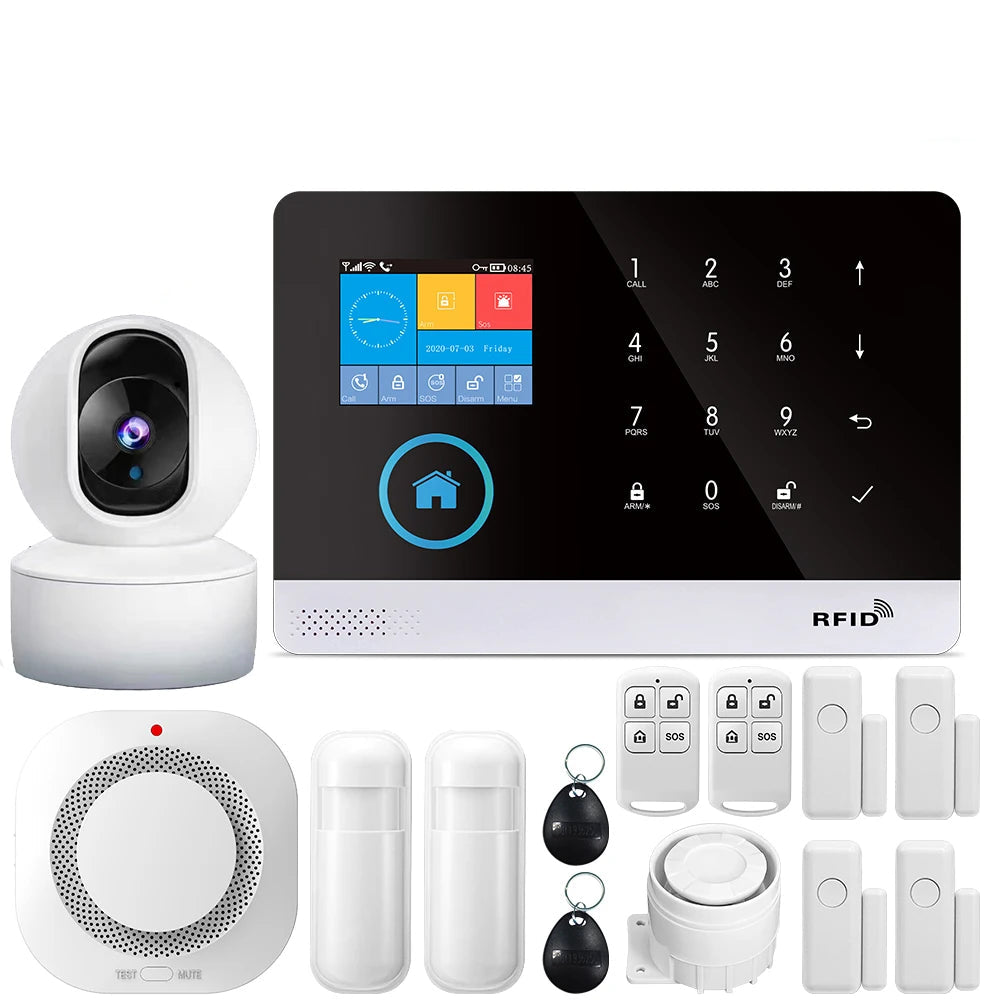 4G Home Wi-Fi Intelligent Alarm System