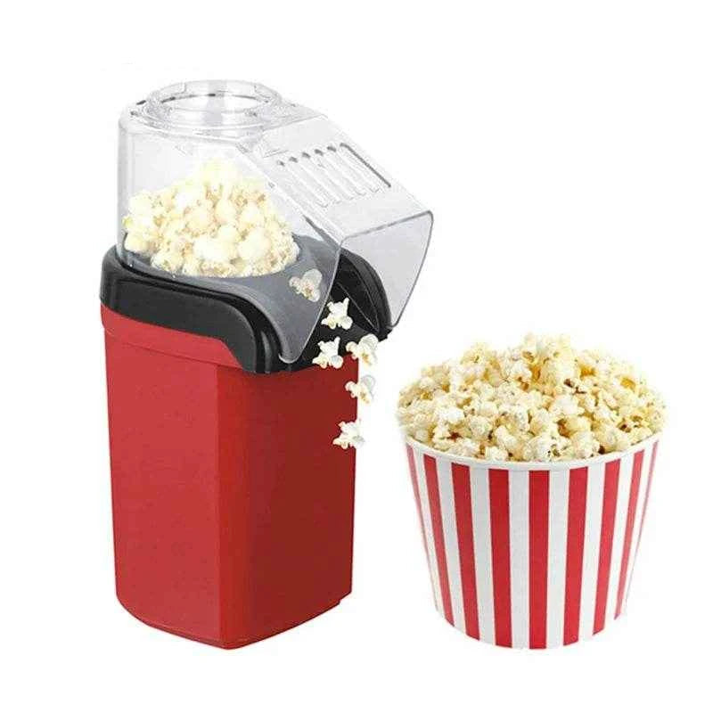 Fully Automatic Popcorn Machine – 110V/220V Mini Electric Popcorn Maker for Home Kitchen