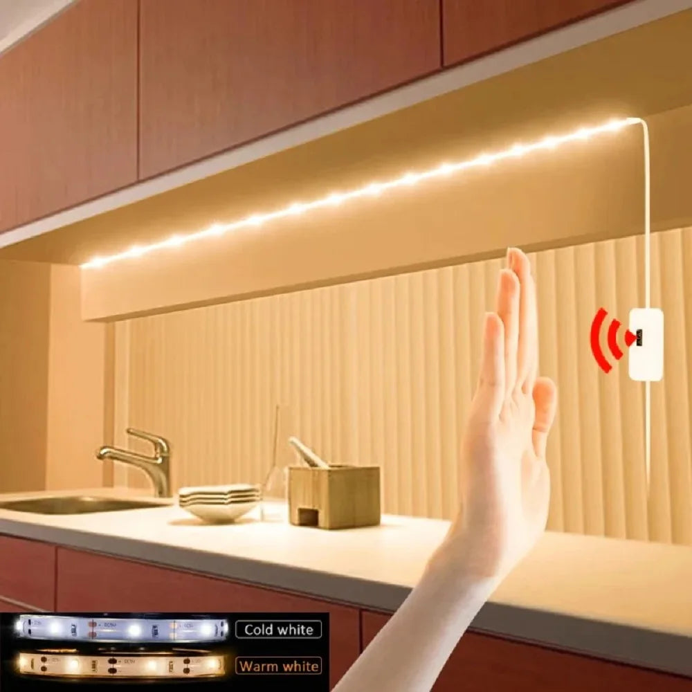 Kitchen Cabinet Hand Scan Control Backlight