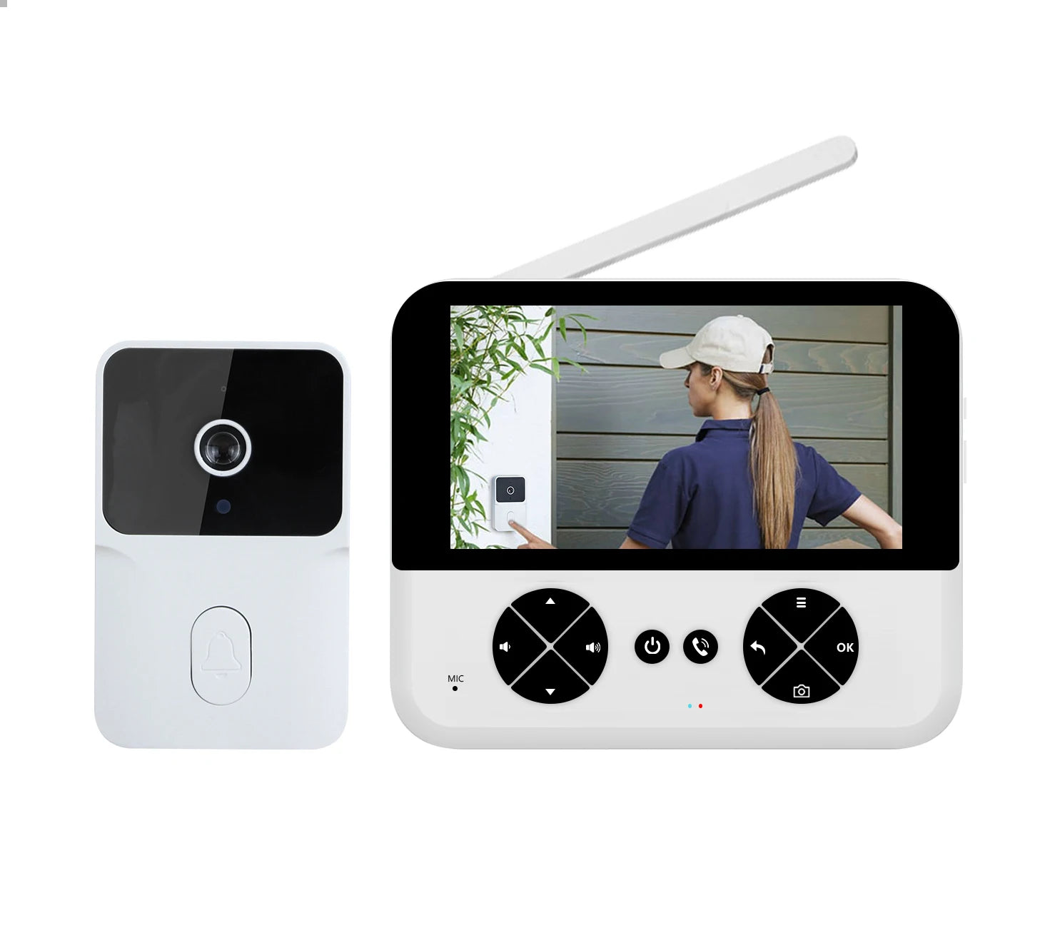 Video Wireless Electronic Doorbell