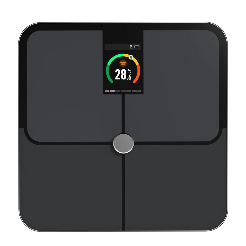 Smart Digital Body Fat Scale with TFT Color Screen, Heart Rate Monitor, and Professional Accuracy - Novara®