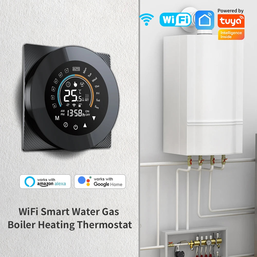 Electric Wi-Fi Thermostat Floor Water Boiler