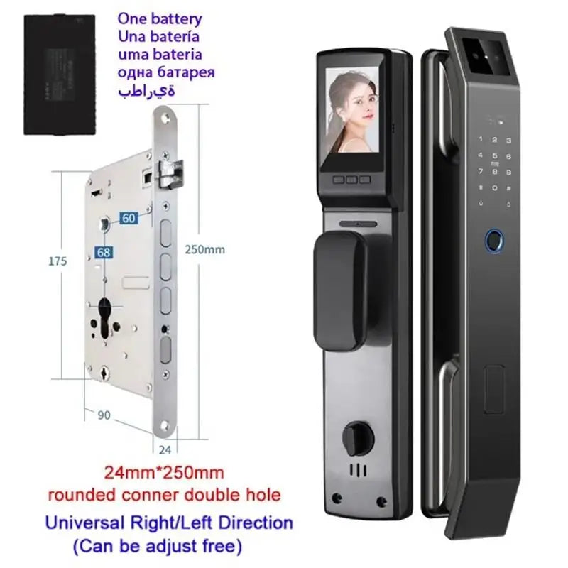 3D Face Recognition Unlock Digital Door Lock