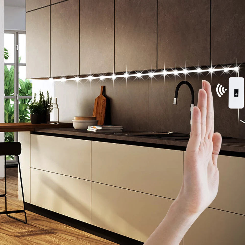 Kitchen Hand Sweep Sensor Strip Light