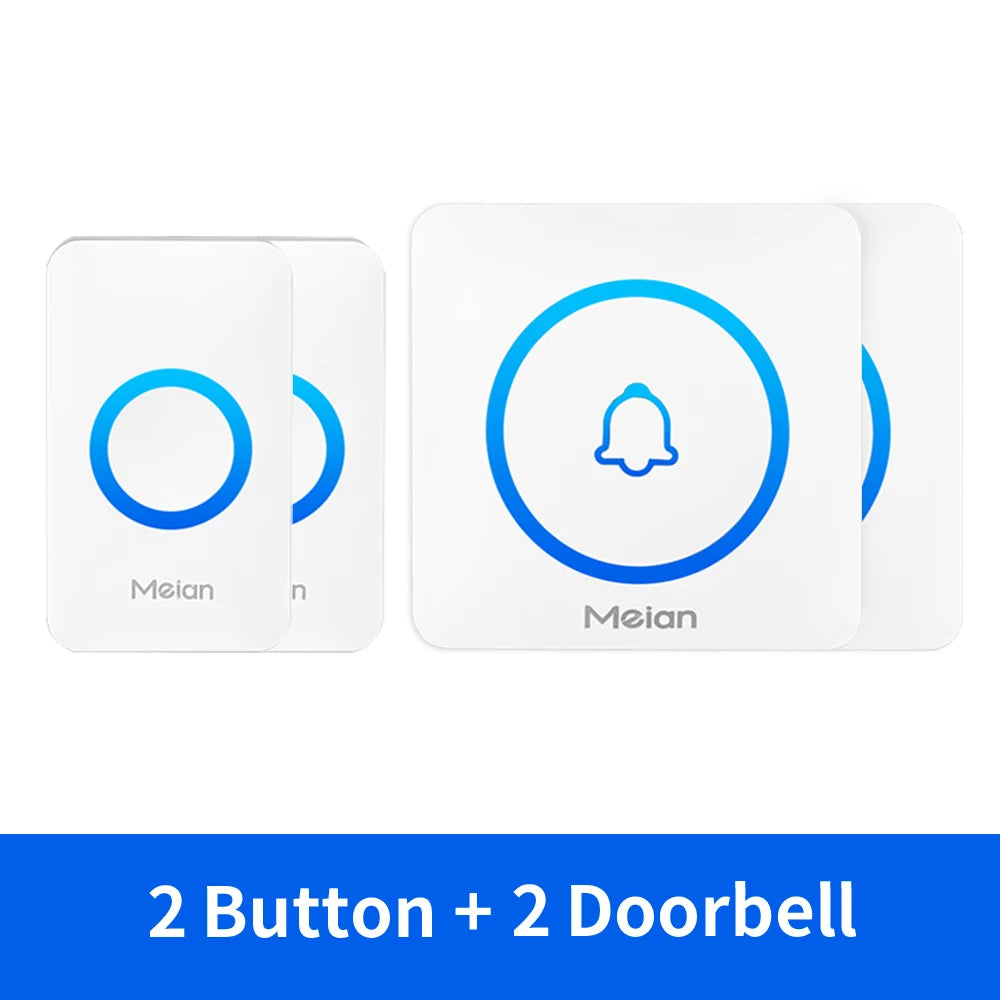 Volume Adjustable Wireless Security Doorbell