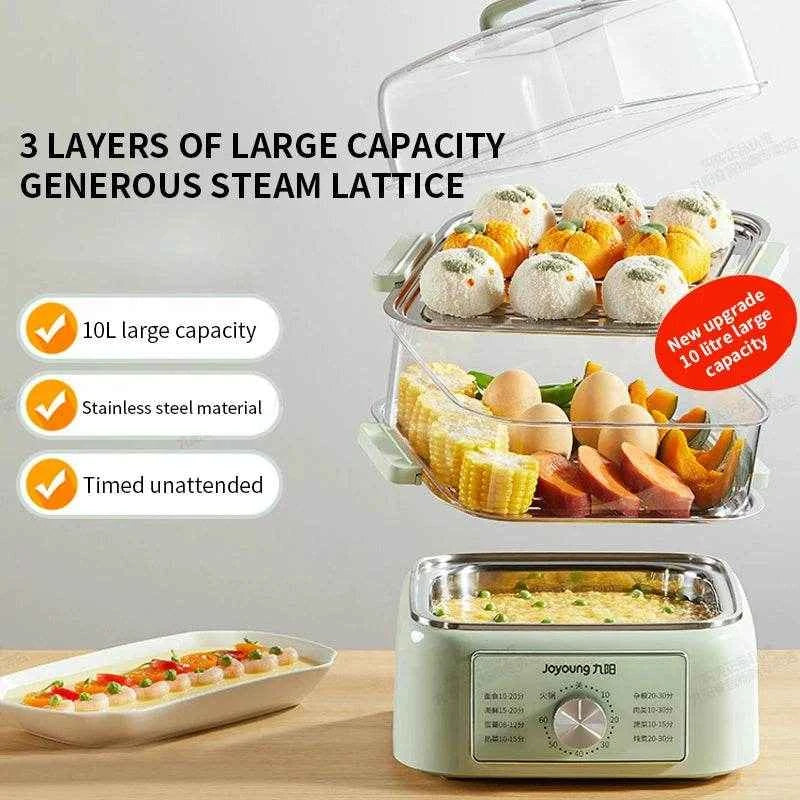 Joyoung Multifunctional Electric Steamer - Multi-Layer Household Breakfast Machine