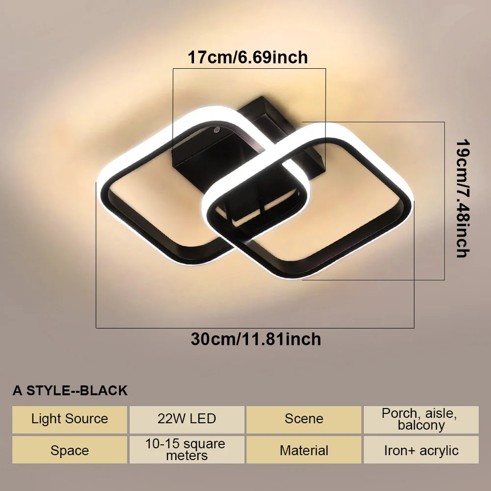 LED Ceiling Modern Corridor Light Lamp