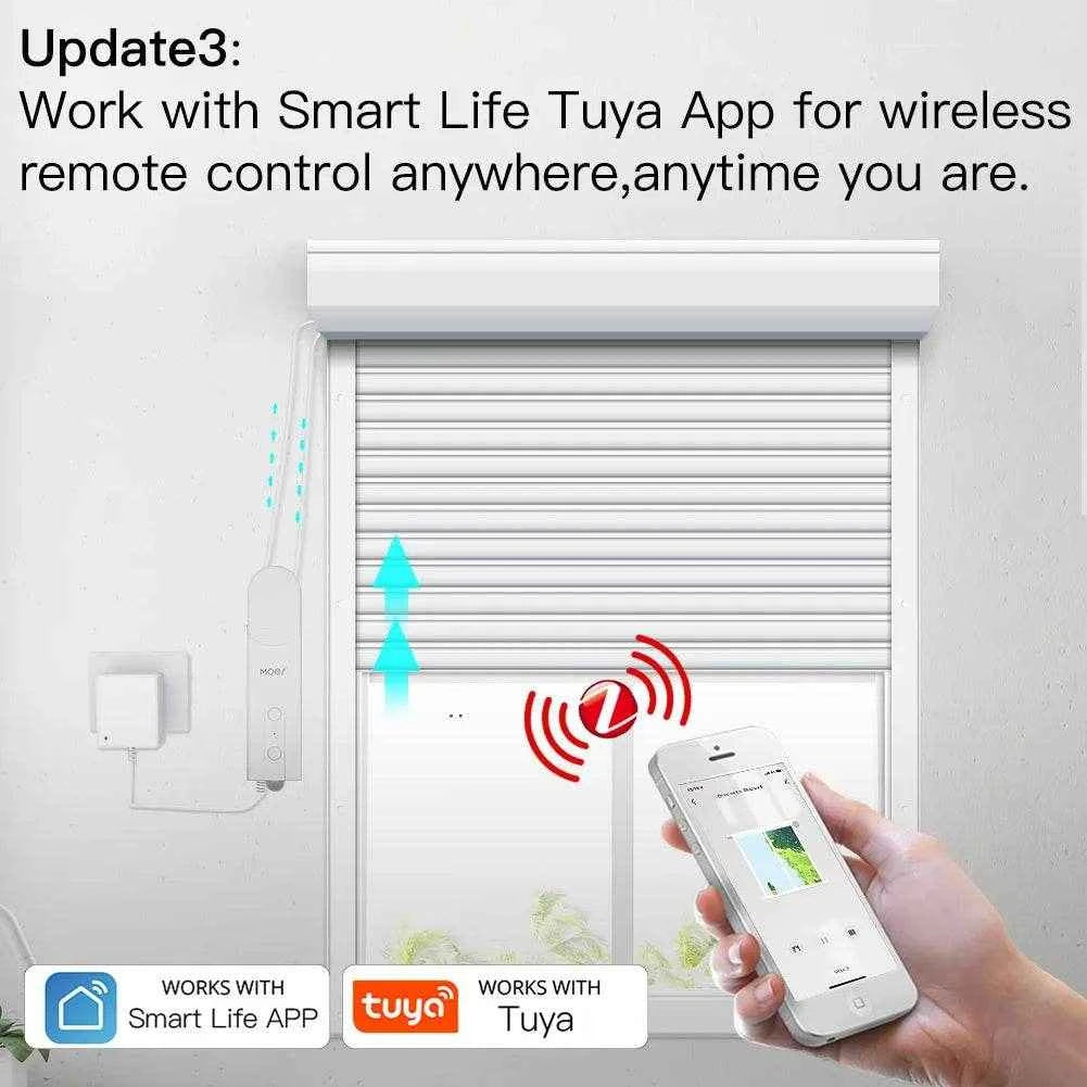 ZigBee Smart Motorized Roller Blinds