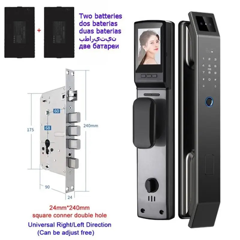 3D Face Recognition Unlock Digital Door Lock