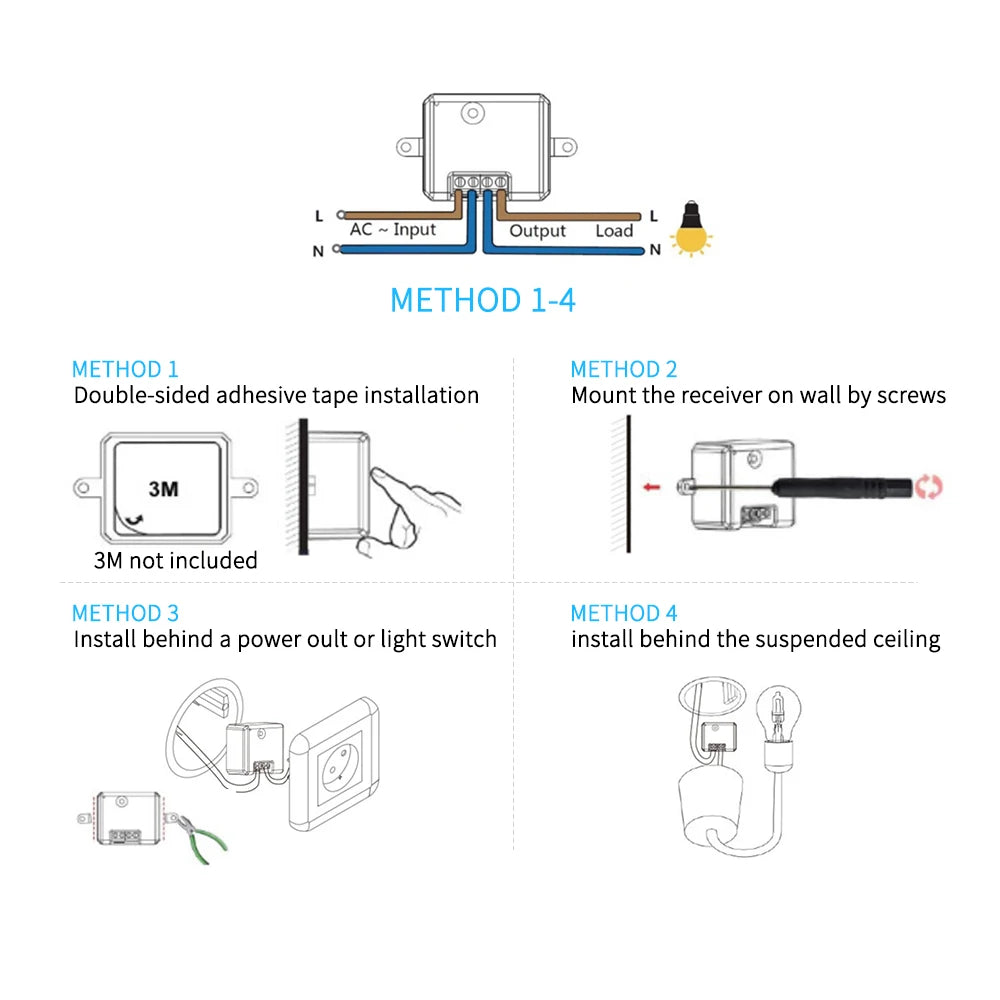 Smart Home Wireless Light Switch