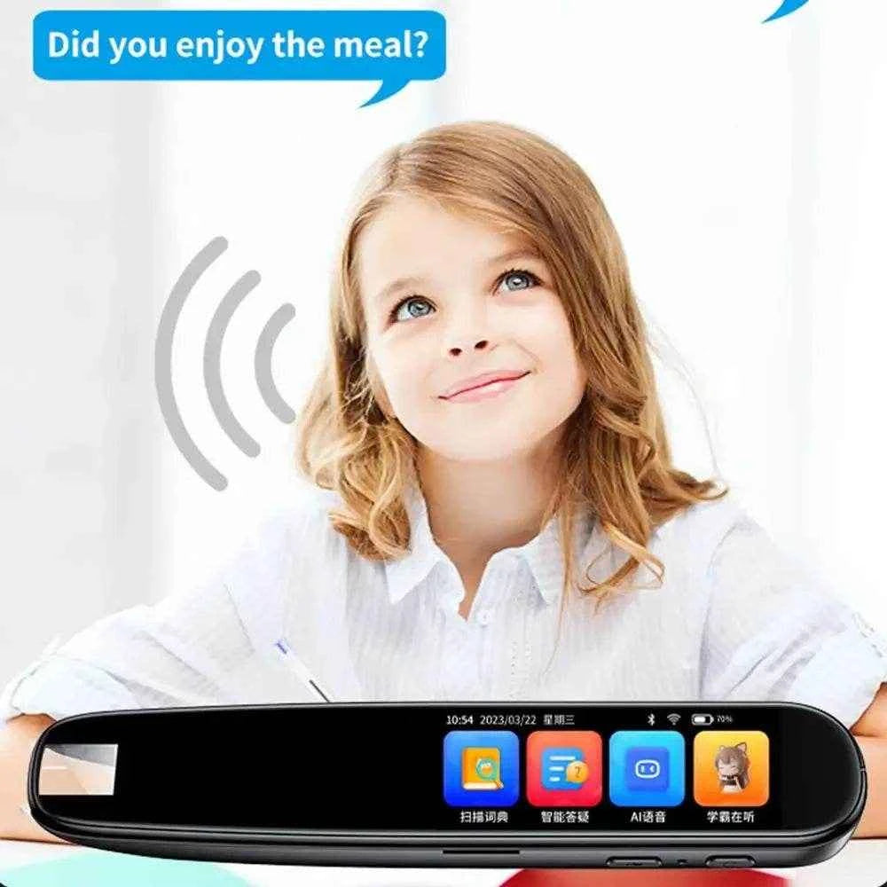 Smart AI Scan Reader Voice Translator Pen – 112 Languages, Portable, WIFI, for Dyslexia & Autism