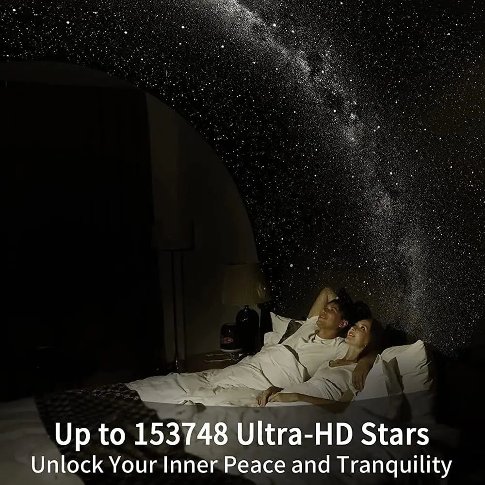 4K HD 12 in 1 Star Projector Night Light