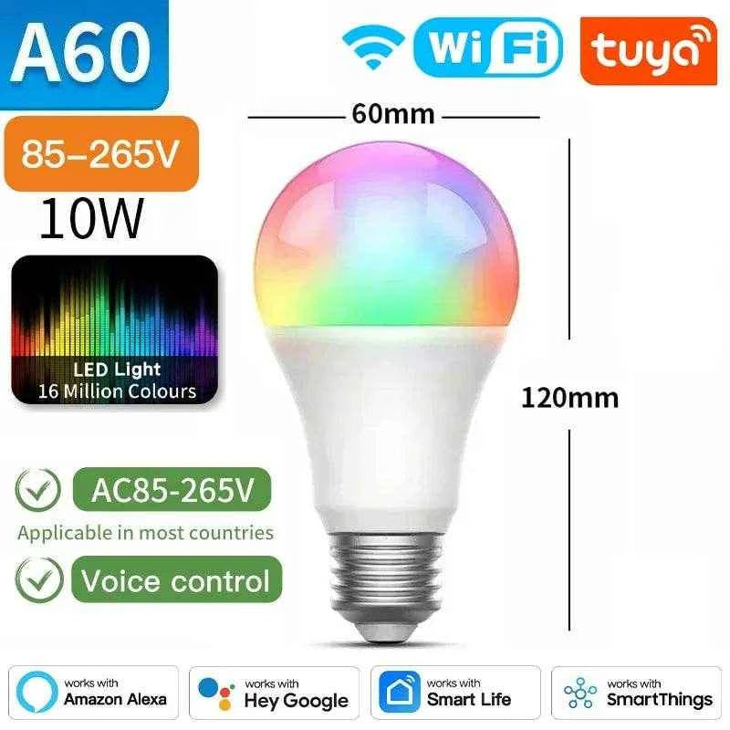 Tuya Smart RGB LED Bulb – E27