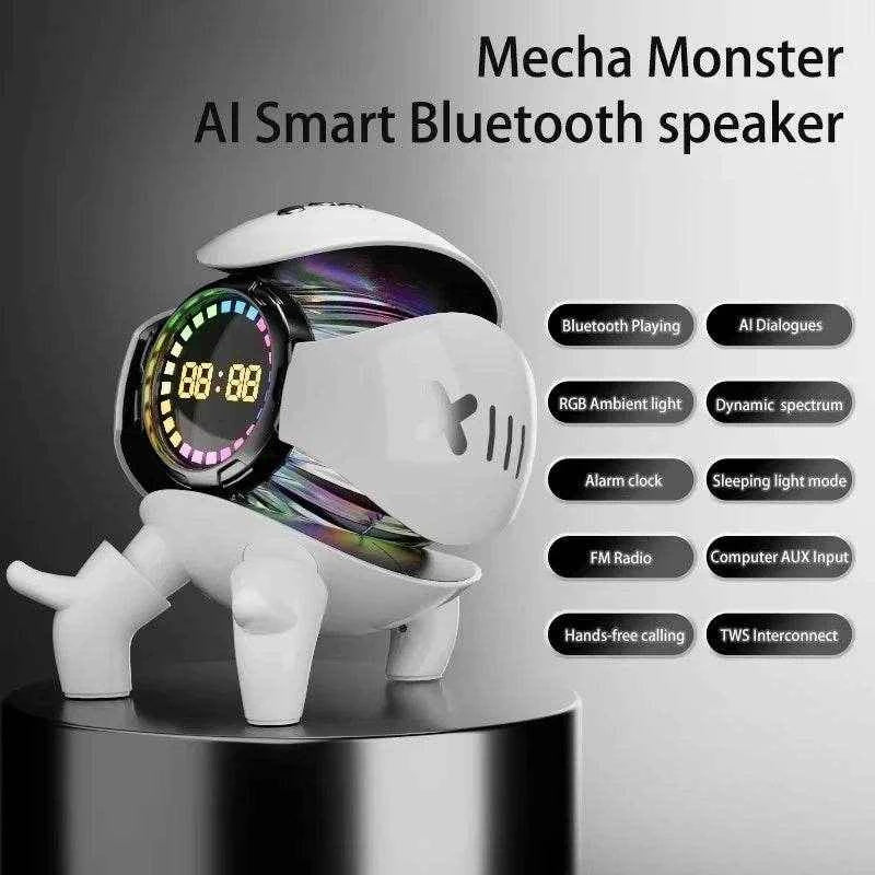 Smart Mini Robot V5.1 Bluetooth Speaker – Portable Wireless Stereo & AI Interactive Toy