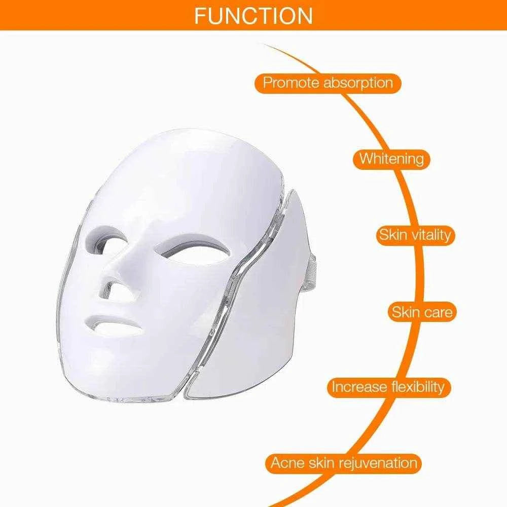 7-Color LED Facial & Neck Mask