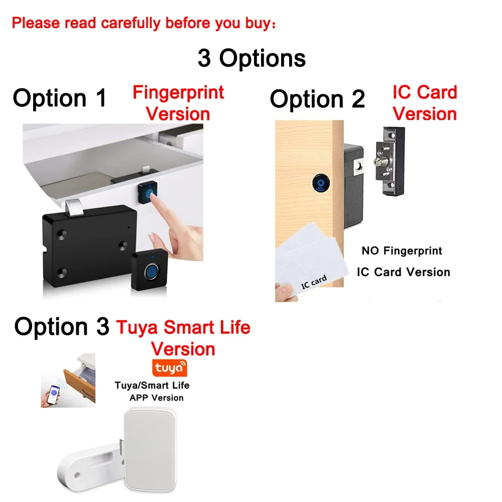 Smart Biometric Fingerprint Electronic Drawer Lock