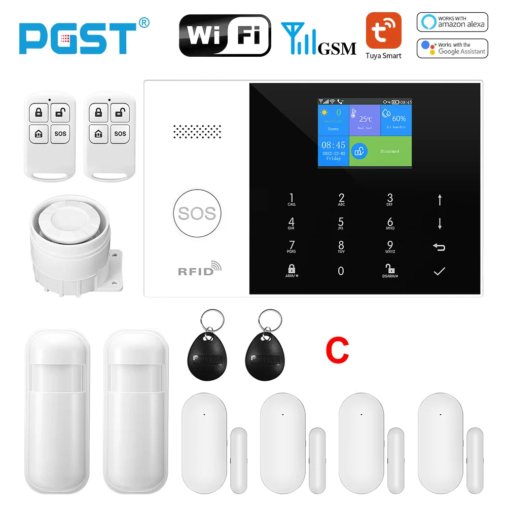 App Control Smart Wi-Fi Alarm System