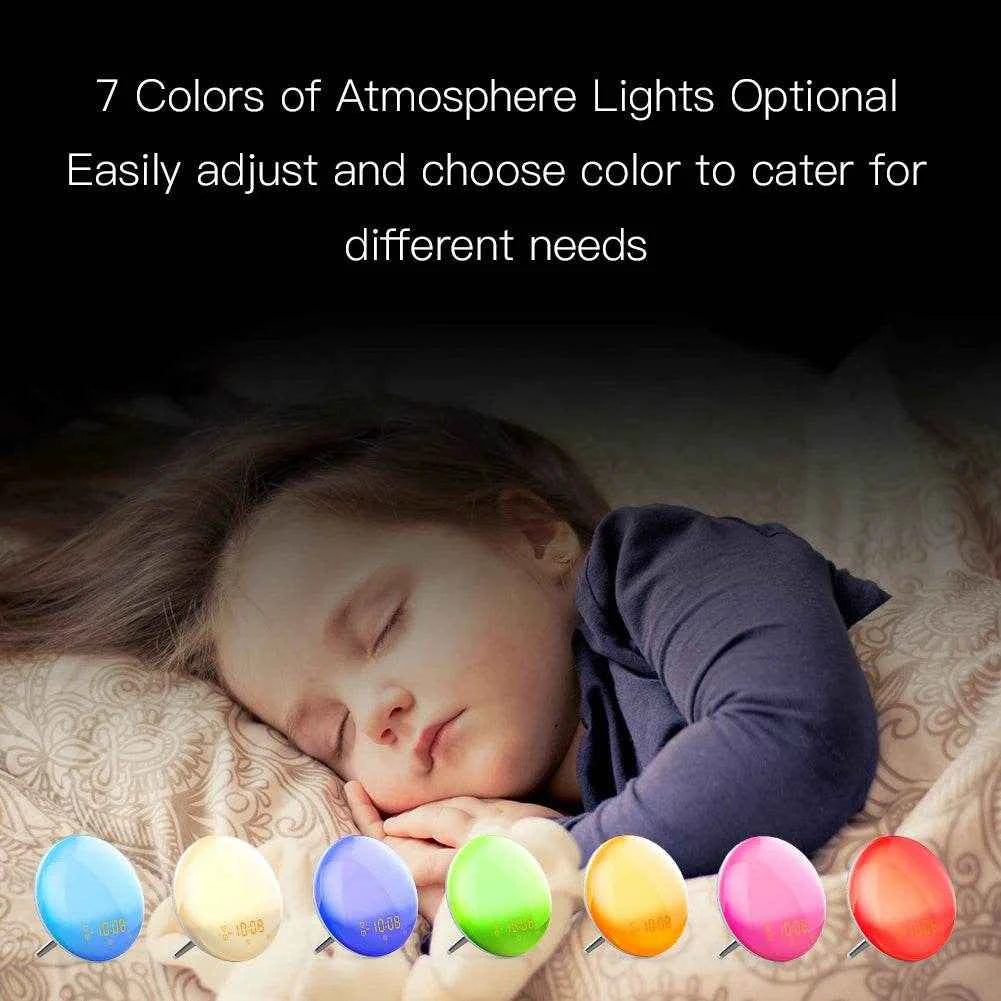 WiFi Smart Wake-Up Light Alarm Clock