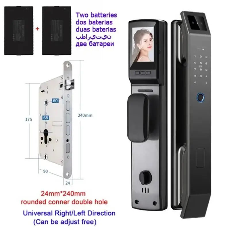 3D Face Recognition Unlock Digital Door Lock