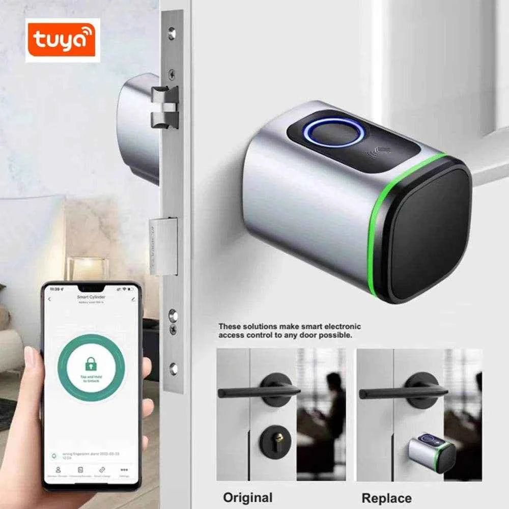 Tuya BLE Smart Fingerprint & Card Door Lock