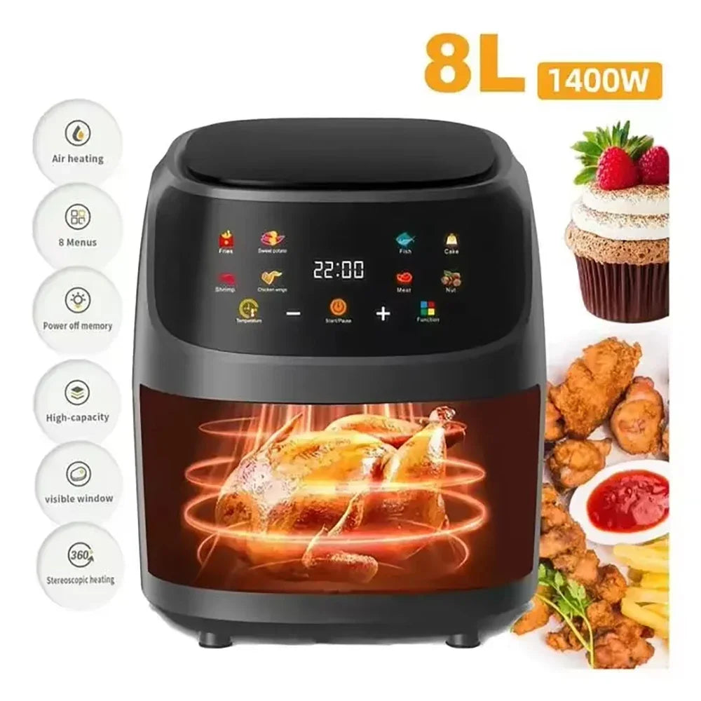 Smart LED Touch Air Fryer