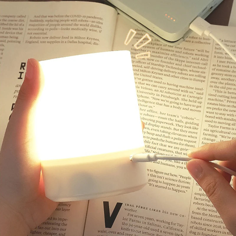 Touch Reading LED Bedside Night Light