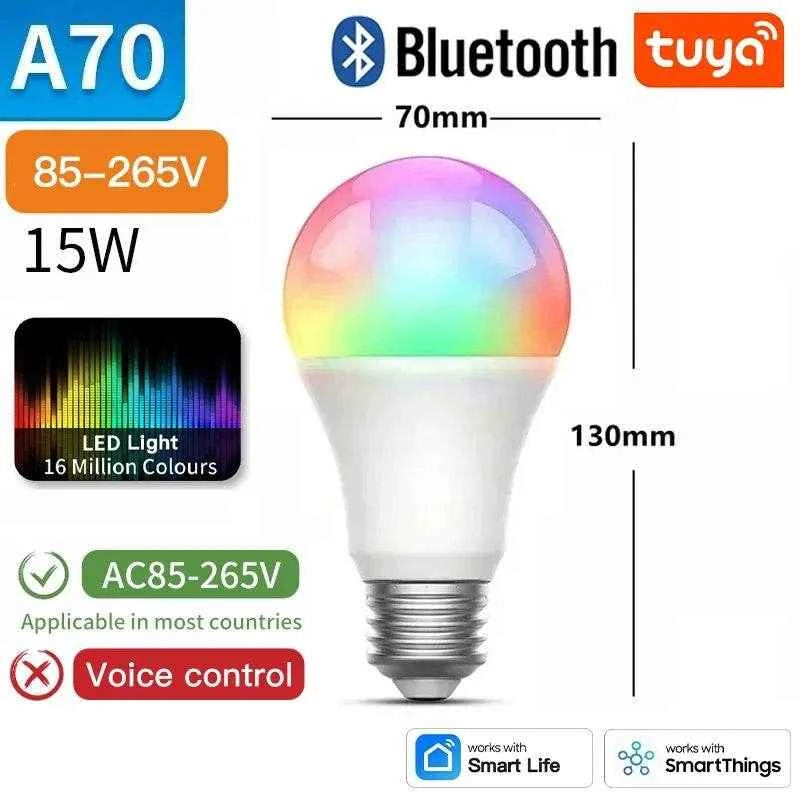 Tuya Smart RGB LED Bulb – E27