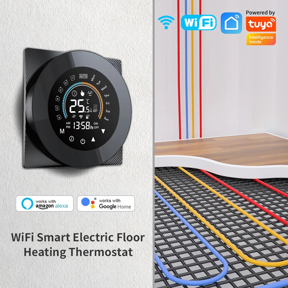 Electric Wi-Fi Thermostat Floor Water Boiler