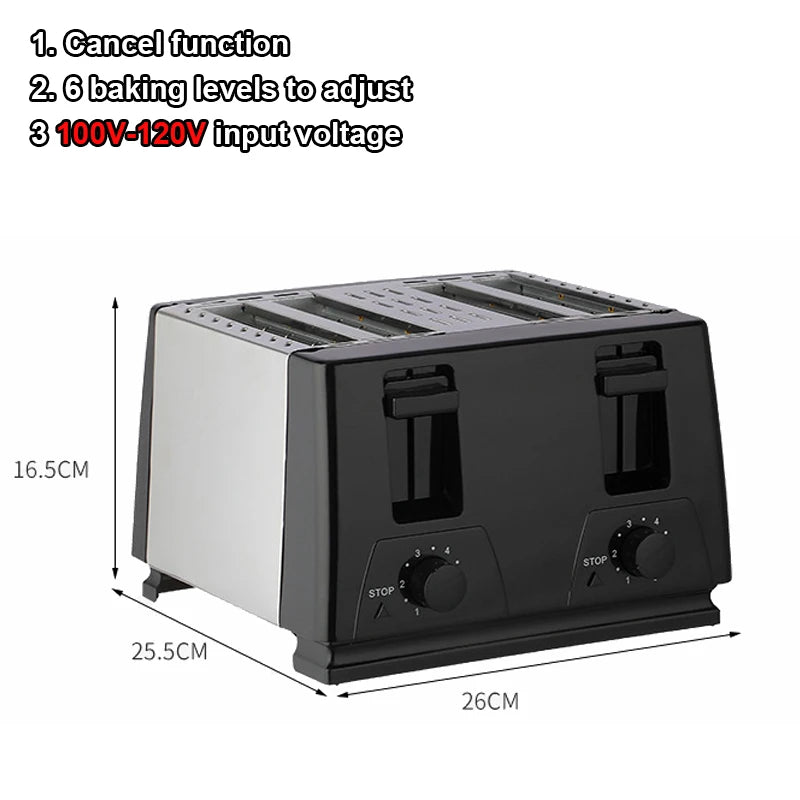 Electric Household Toaster Baking Maker