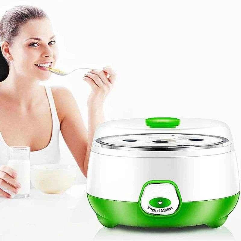 1L Electric Mini Yogurt Maker – Automatic Multifunctional Fermenter for Yogurt, Natto, and Rice Wine