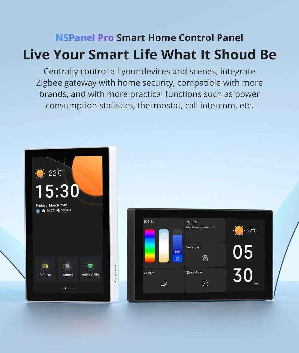 NSPanel Pro 120 – Smart Home Control Panel